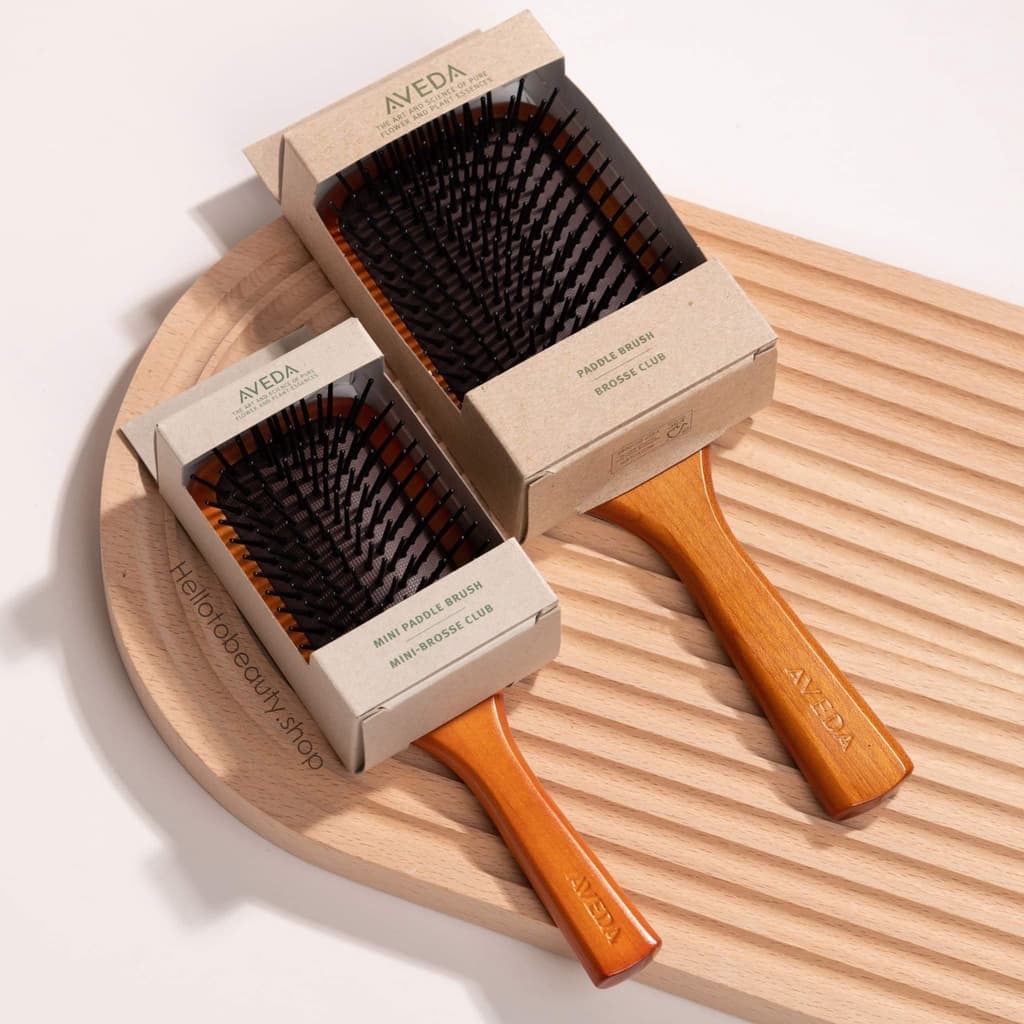 [เหลือ 743.- โค้ด "เก็บโค้ดหน้าร้าน"]  AVEDA แปรงหวีผม Paddle Brush และ Mini Paddle Brush