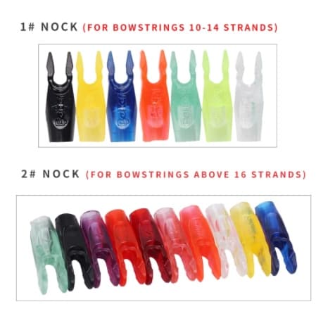 50 ชิ้น Archery Pins Nocks