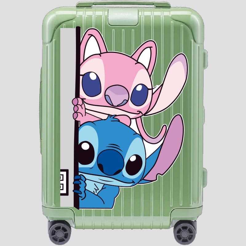 [Sticker Set] สติกเกอร์ ลาย Stitch น่ารัก ขนาดใหญ่ กันน้ํา สําหรับติดตกแต่งกระเป๋าเดินทาง คอมพิวเตอร์ โน้ตบุ๊ก ตู้เย็น