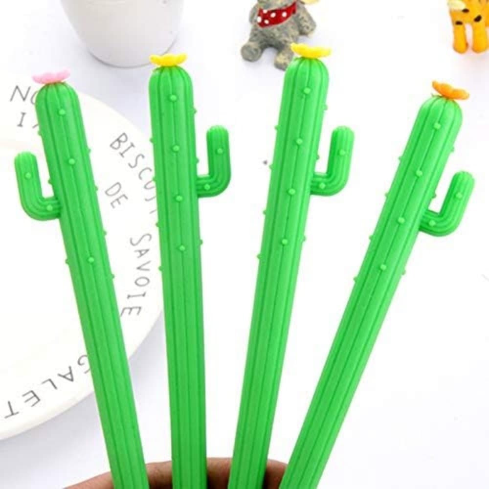 8 ชิ้น One-armed แคคตัสประเภทเจลปากกา Kawaii เครื่องเขียนอุปกรณ์สํานักงานโรงเรียน Back To School