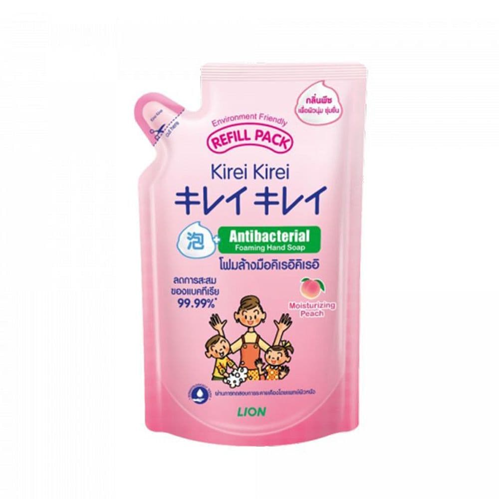 [สินค้าส่งด่วน] คิเรอิโฟมล้างมือ รีฟิล 200 มล. พีช KIREI KIREI FROMING HAND REFILL 200M PEA