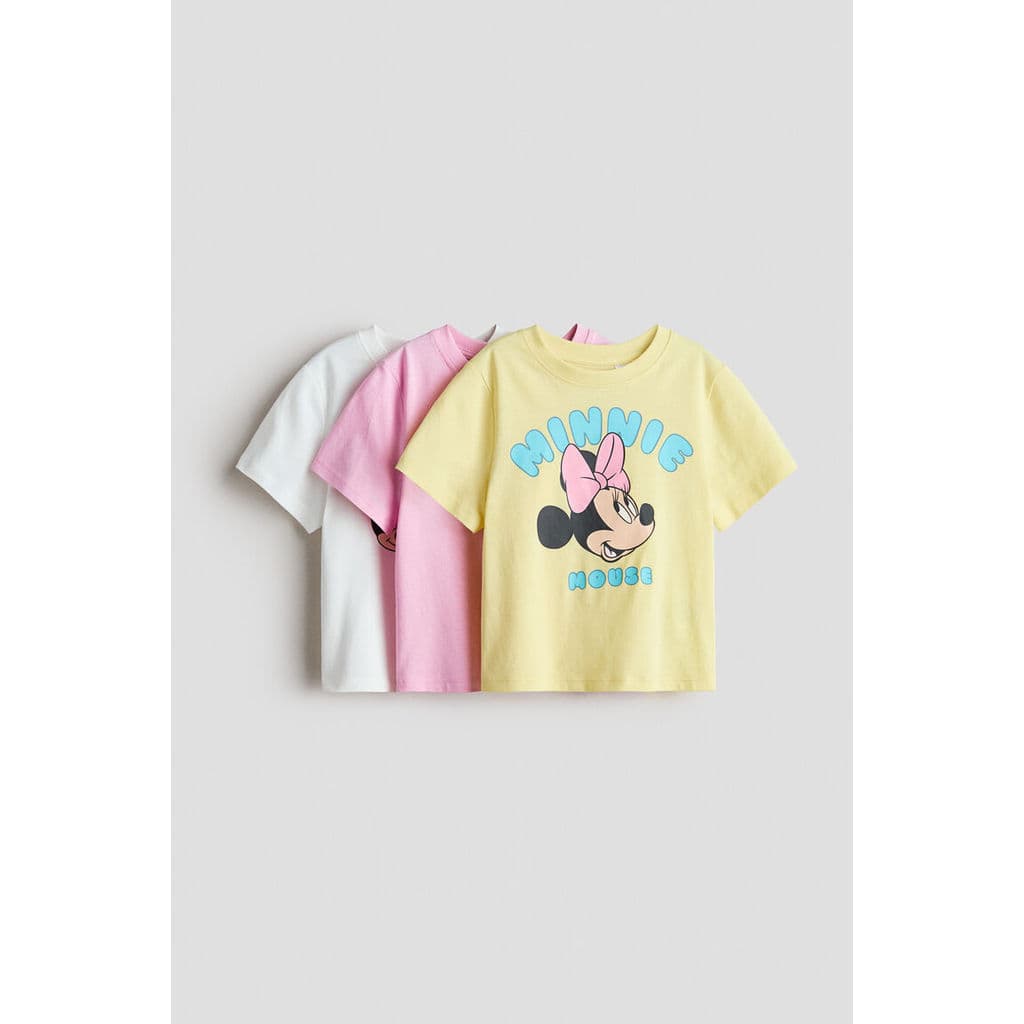 H&M(เอชแอนด์เอ็ม) ชุดเสื้อยืดเจอร์ซีย์พิมพ์ลาย 3 ชิ้น เด็กผู้หญิง 0937175_23