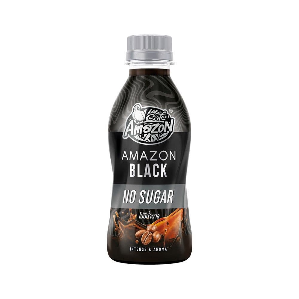 [สินค้าส่งด่วน] คาเฟ่ อเมซอน แบล็ค ไม่มีน้ำตาล 200 มล. CAFE AMAZON BLACK NO SUGAR 200 ML.