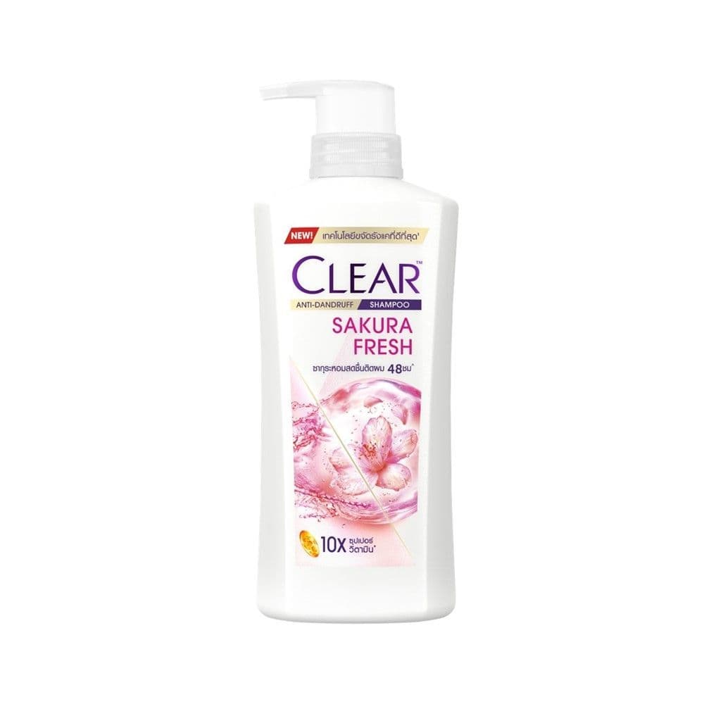 [สินค้าส่งด่วน] เคลียร์ แชมพู ซากุระ เฟรช 370 มล. CLEAR SHAMPOO SAKURA FRESH 370 ML.