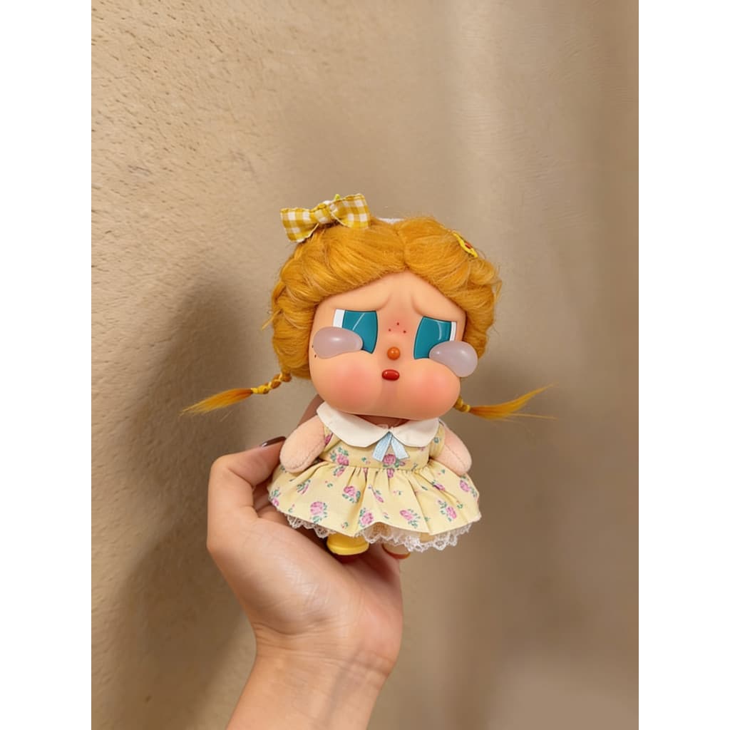 ((ไม่รวมเด็ก) Crybaby Crybaby Beach Rest Series ตุ๊กตาตุ๊กตา Sunlight Shower Guru