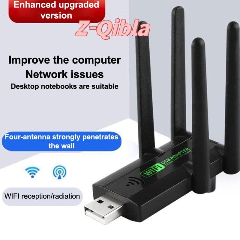 [Z-Qibla-t] เครื่องขยายสัญญาณ WiFi เครื่องขยายสัญญาณ Extender ไร้สาย ตัวขยายเครือข่าย