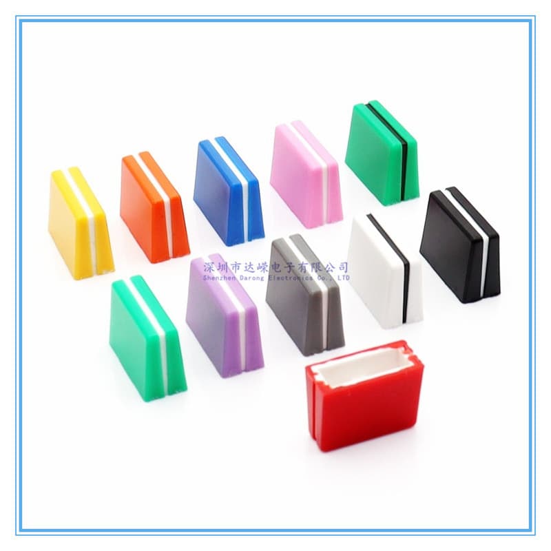5PCS 20X9X15MM ปุ่มตรงเลื่อน Pusher ปุ่มผสมตาราง Disc ไดรฟ์สวิทช์ ด้านใน 4 มม.