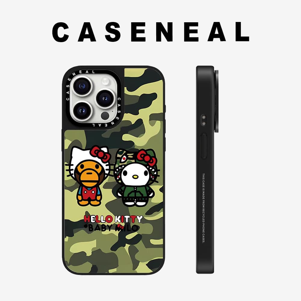 Drop proof CASENEALเคสโทรศัพท์สําหรับiPhone 17ProMax 17pro 17 air 16promax 16 15promax 15 14promax 13 13Promaxเคสแข็งน่ารักKitty 12PromaxกรณีiPhone 11คุณภาพสูง
