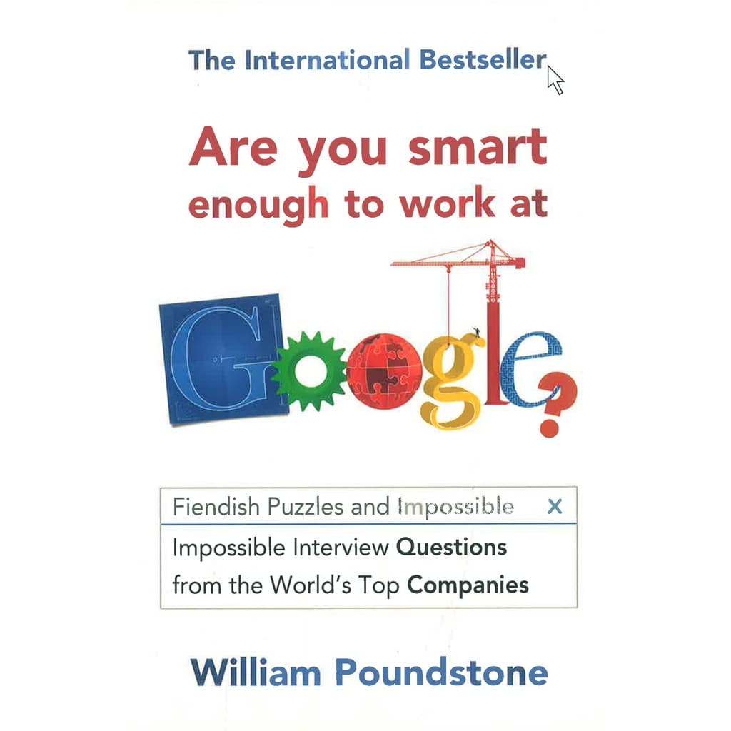 BBW หนังสือ Are You Smart Enough To Work At Google? ISBN: 9781851689552