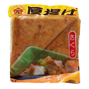 [8850208450167] Sakura Nama Age Tofu 220 Gm เต้าหู้ทอดสด ตราซากุระ 220 กรัม (Asian Deli Foods)