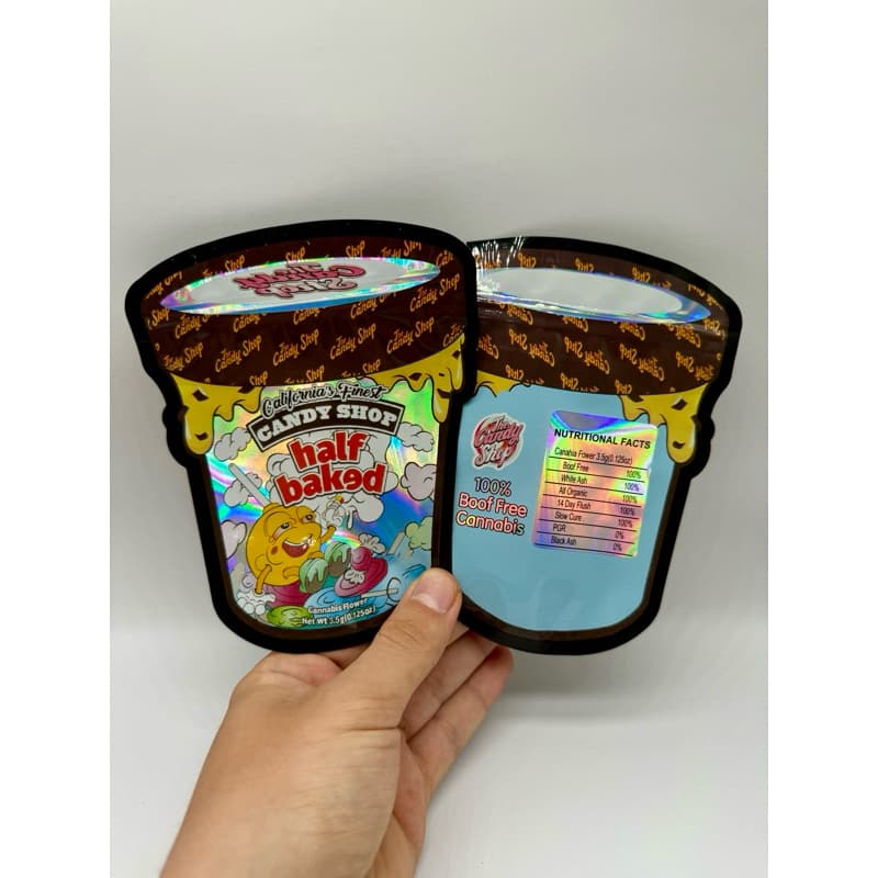 High Quality Mylar Zip Bag Packaging Candy Shop 3.5gr Smell Proof Water Proof