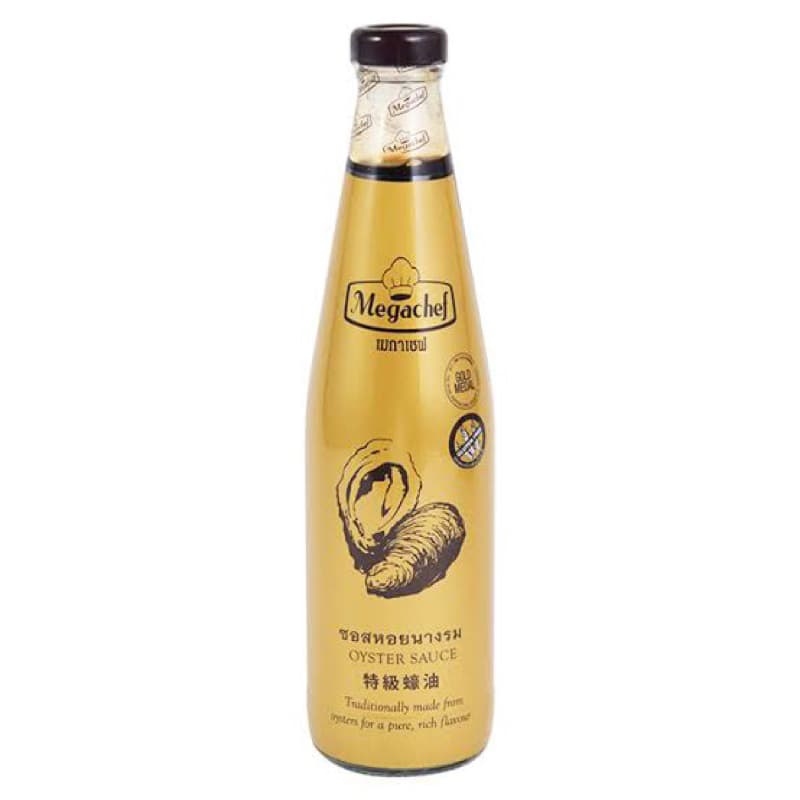 F/T เมกาเชฟ ซอสหอยนางรม ขวดใหญ่ ขนาด 600 กรัม megachef oyster