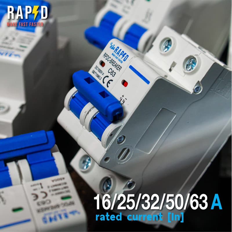 DC Breaker 2P 1000V 16A 25A 32A 50A 63A