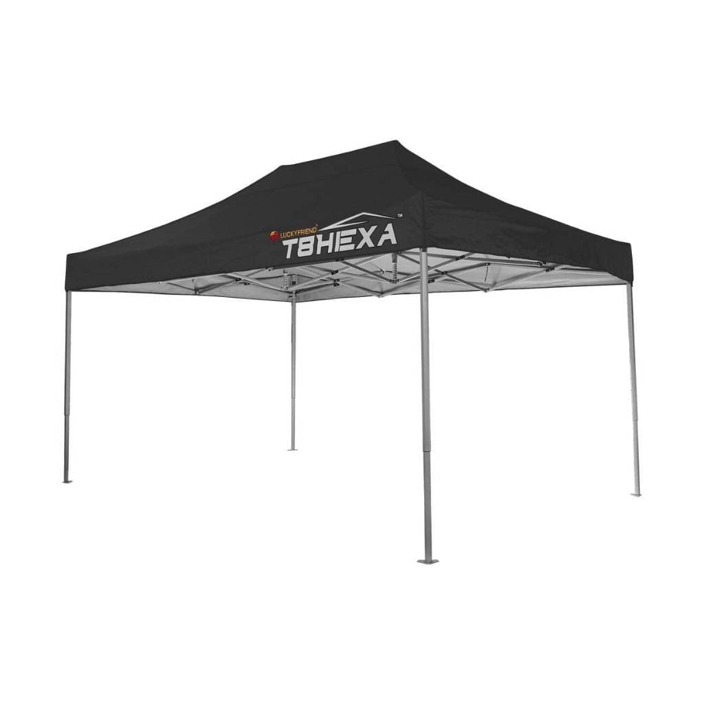 157*เฉพาะผ้า3x4.5เต็นท์พับ T8HEXA UV พรีเมี่ยม