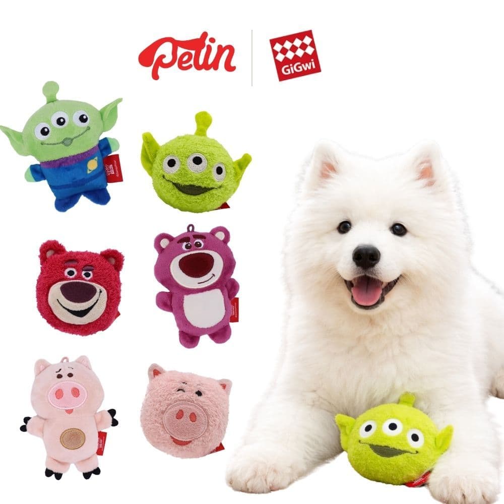 GiGwi x Toy story ของเล่นสุนัข ลูกบอลมีเสียง ลิขสิทธิ์แท้ รุ่นลิมิเต็ด