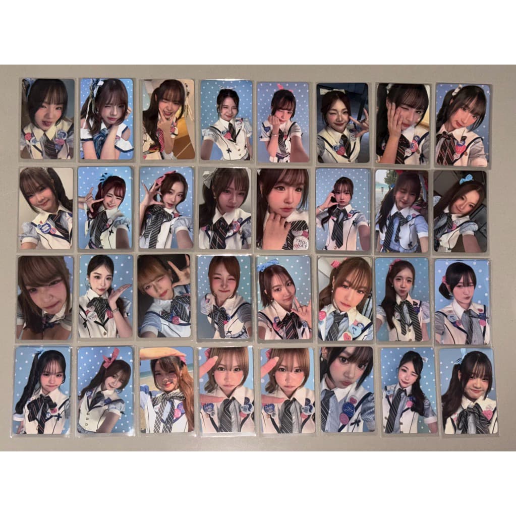 BNK48 selfie Card จากแผ่นหอม 6th Album Ponytail to Shushu 37 เมมเบอร์