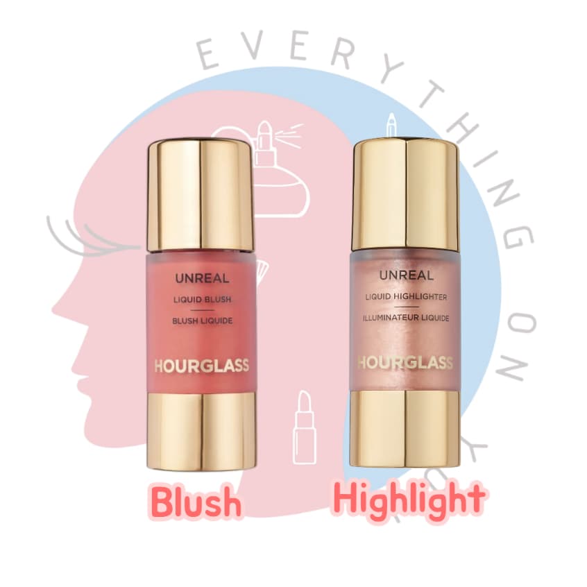 [พร้อมส่ง] HOURGLASS Unreal Liquid Blush / Highlighter