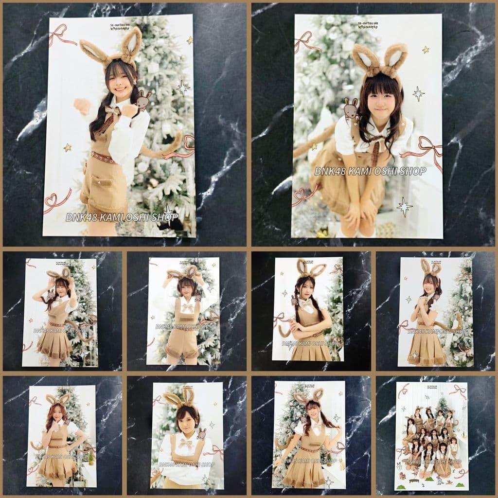 BNK48 CGM48 โปสการ์ด เดี่ยว 12-gatsu no Kangaroo Postcard จิงโจ้น้อยเดือนธันวาคม