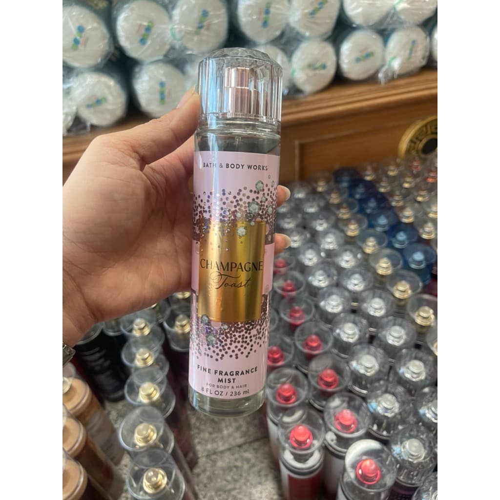 Bath & Body Works Fine Fragrance Champagne Toast Body 236ml. ของแท้