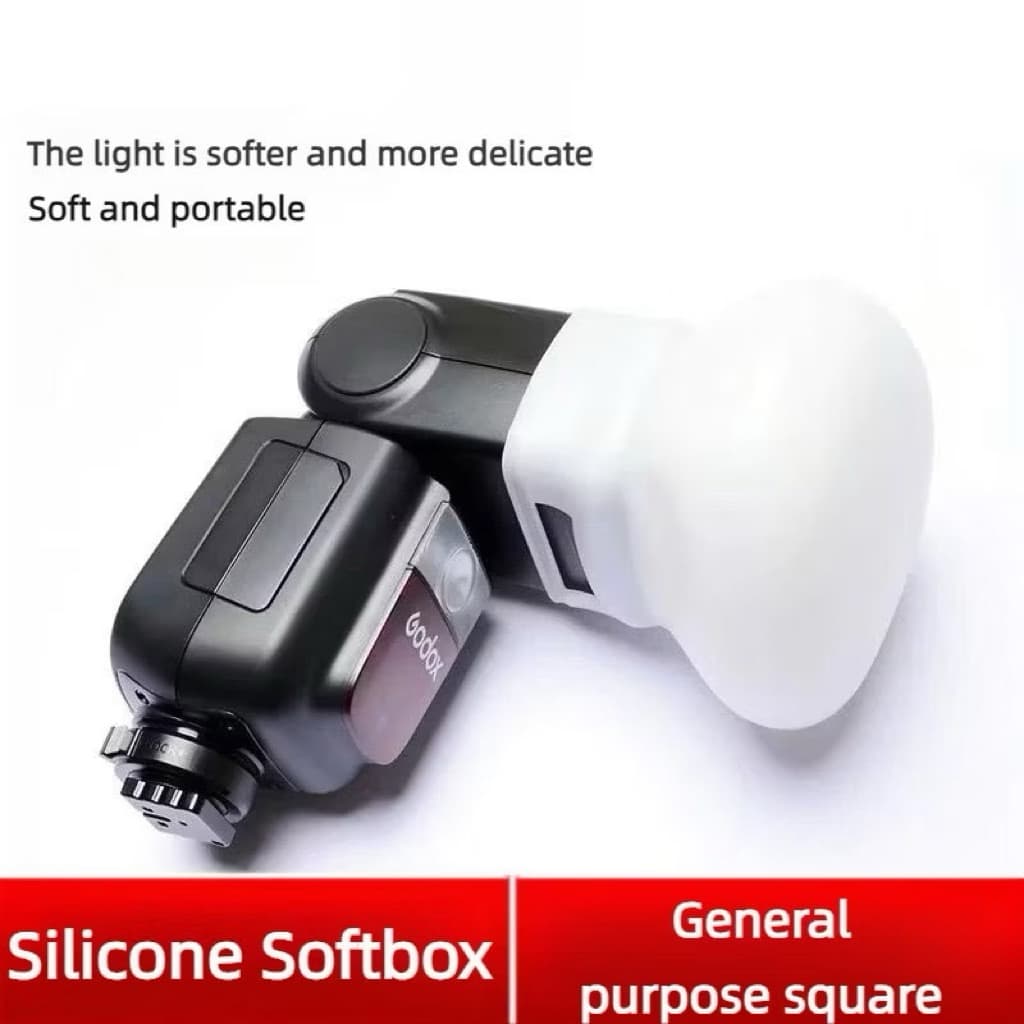 GODOX MF-DD ซิลิโคลน ซอฟบอค Softbox for Godox TT600 TT685 ii V860iii MF12 Canon Nikon ซอฟแสงนุ่ม